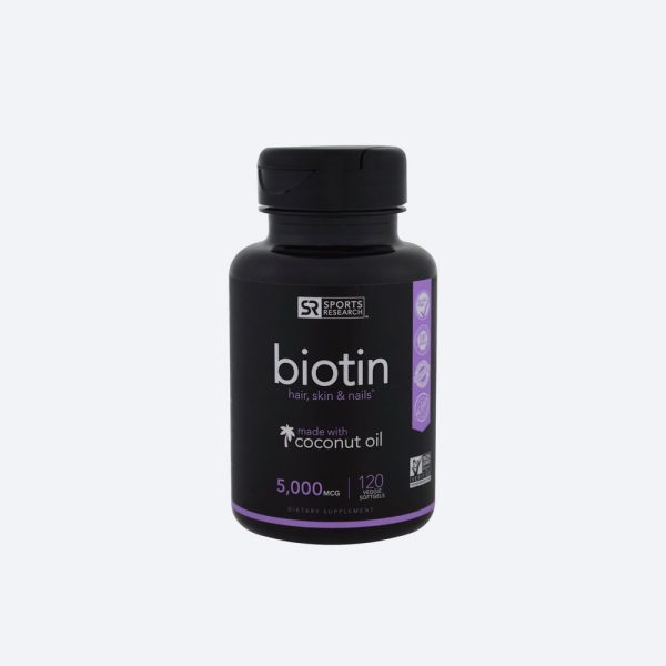 Complexe de biotine à l'huile de coco