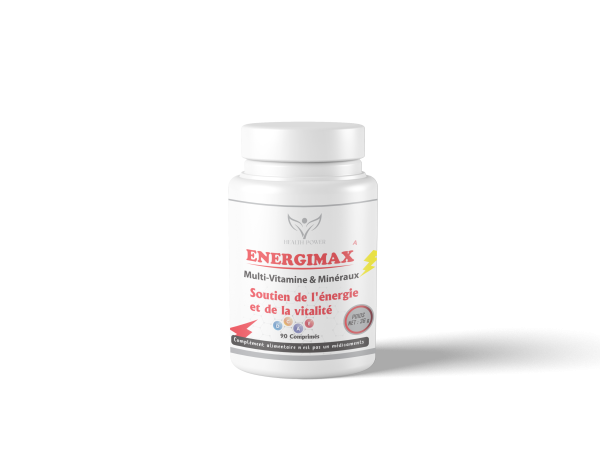 Energimax Multivitamins – 90 comprimés | Health Power